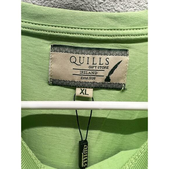 Quills Ireland Killarney Shirt Men’s XL Green Ring of Kerry Tee New with Tags - Picture 2 of 5